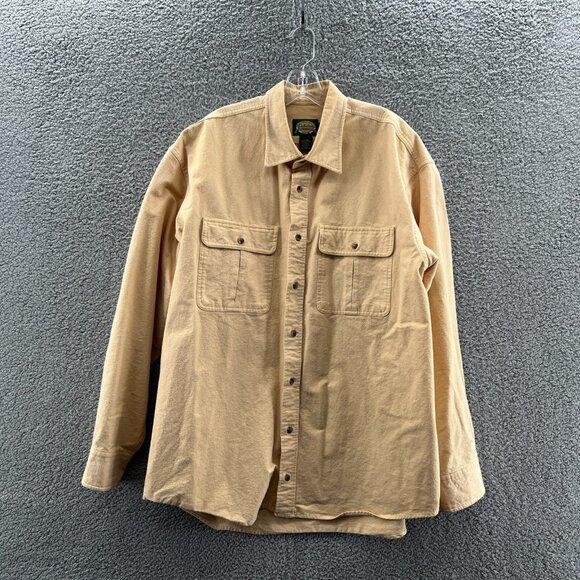 Cabela's | Shirts | Cabelas Chamois Shirt Men Xl Tall Long Sleeve ...
